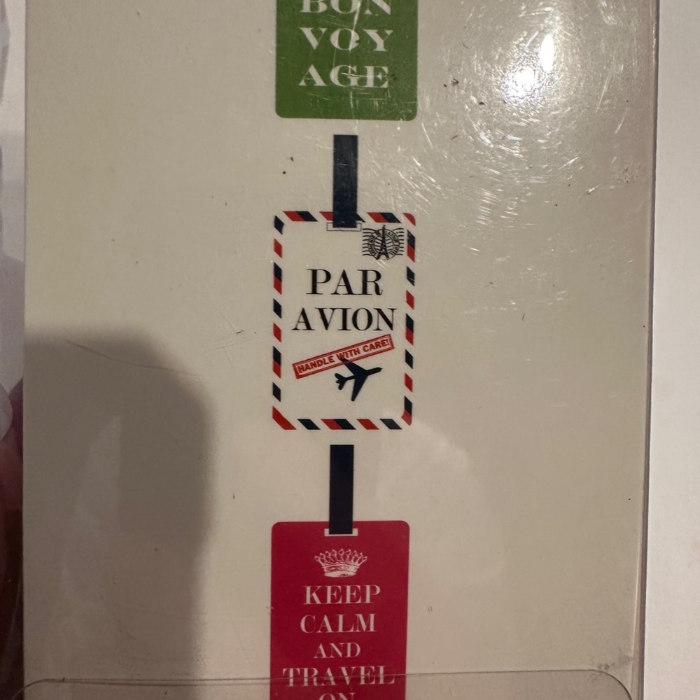 Par Avion Luggage Tags. Pack of 3